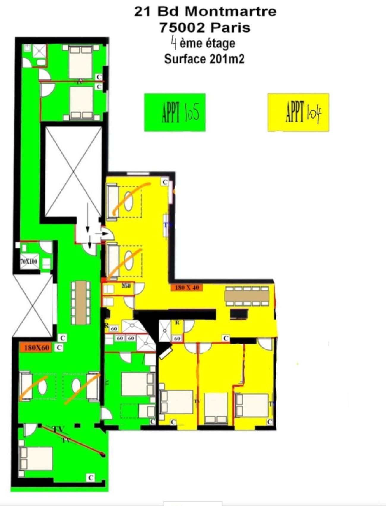 Apartamento 105 - Urban Haussmann Opera París Exterior foto